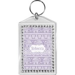 Baby Elephant Bling Keychain (Personalized)