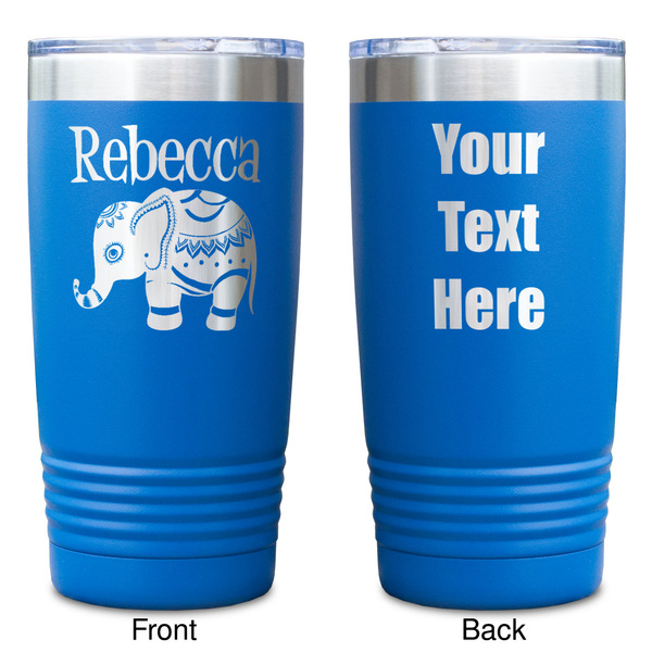 Baby Elephant Blue Polar Camel Tumbler - 20oz - Double Sided - Approval