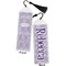 Baby Elephant Bookmark with tassel - Front and Back