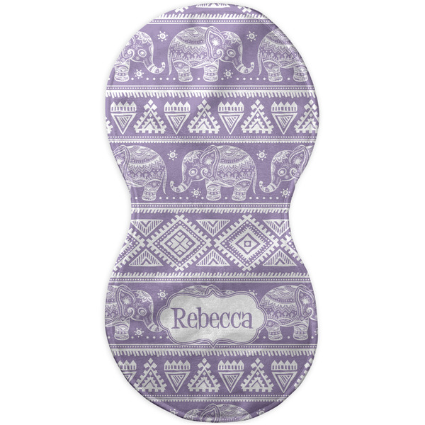 Baby Elephant Burp Peanut Shaped Flat