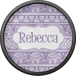 Baby Elephant Cabinet Knob (Black) (Personalized)