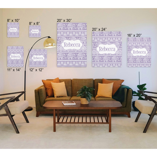 Baby Elephant Canvas Prints - Multiple Sizes