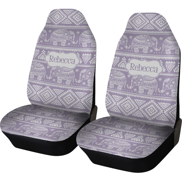 Custom Baby Elephant Car Seat Covers (Set of Two) (Personalized)