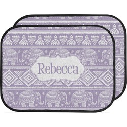 Baby Elephant Car Floor Mats (Back Seat) (Personalized)