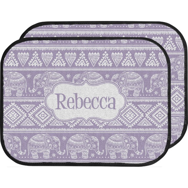 Baby Elephant Custom Car Floor Mats Set (2Front & 2Back)