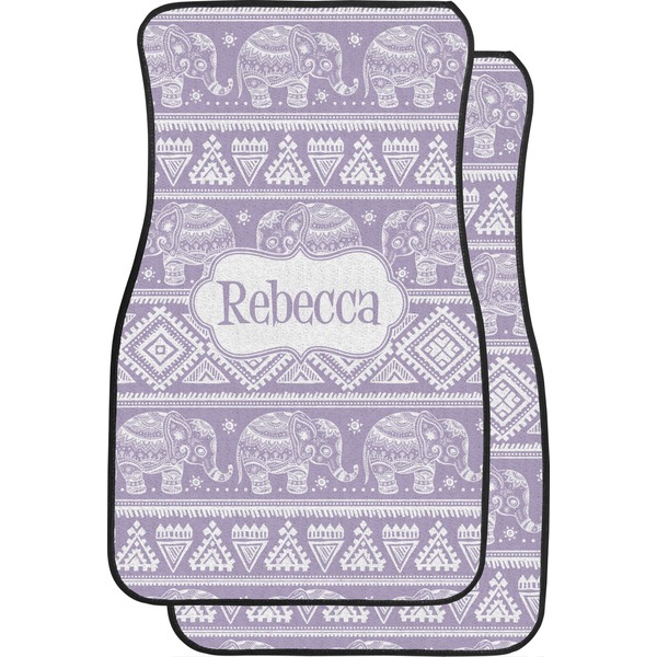 Custom Baby Elephant Car Floor Mats (Personalized)