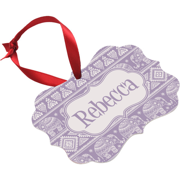 Baby Elephant Christmas Ornament