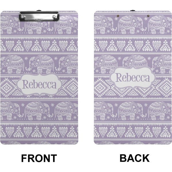 Baby Elephant Clipboard (Legal) (Front + Back)