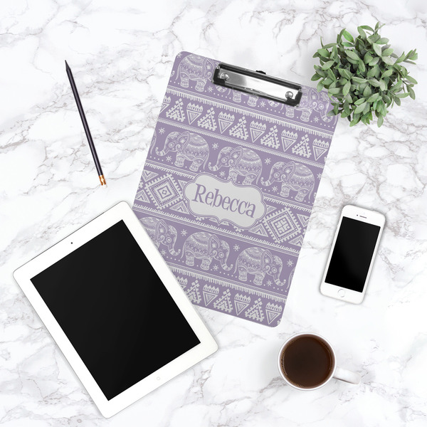 Baby Elephant Clipboard - Lifestyle Photo