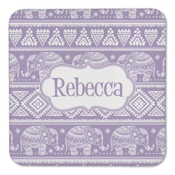 Baby Elephant Coaster Set - FRONT (one)