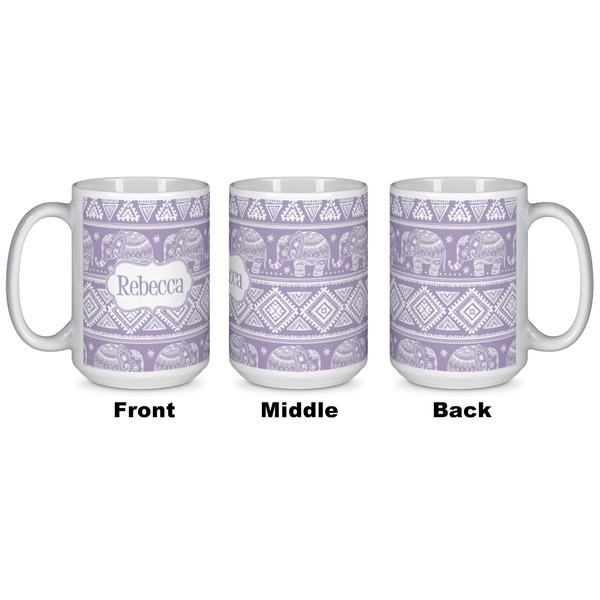 Baby Elephant Coffee Mug - 15 oz - White APPROVAL