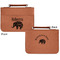 Baby Elephant Cognac Leatherette Bible Covers - Small Double Sided Apvl