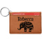Baby Elephant Leatherette Keychain ID Holder (Personalized)
