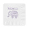 Baby Elephant Coined Cocktail Napkins (Personalized)