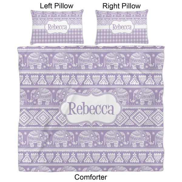 Baby Elephant Comforter Set - King - Approval