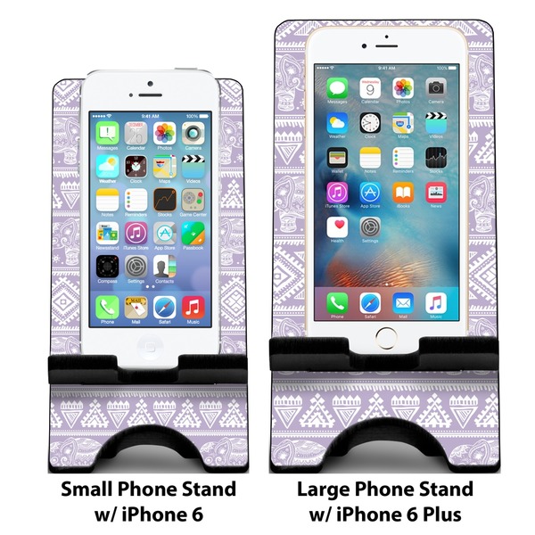 Baby Elephant Compare Phone Stand Sizes - with iPhones