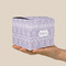 Baby Elephant Cube Favor Gift Box - On Hand - Scale View