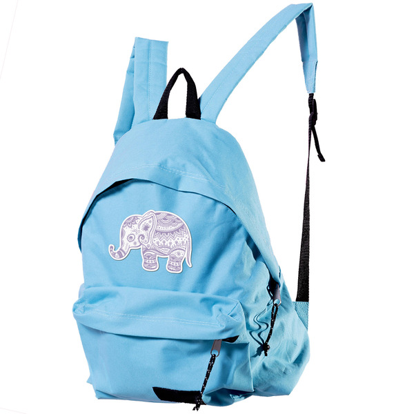 Baby Elephant Custom Shape Iron On Patches - XL single APPROVAL