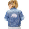 Baby Elephant Custom Shape Iron On Patches - XXL - Single - Approval