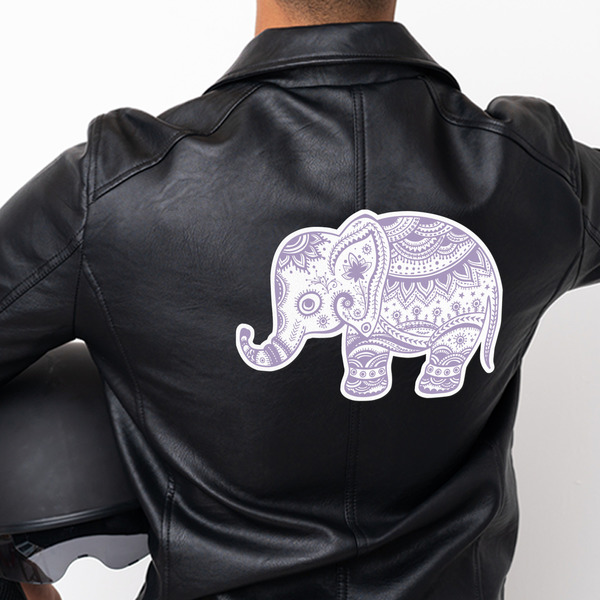 Baby Elephant Custom Shape Iron On Patches - XXXL - APPROVAL