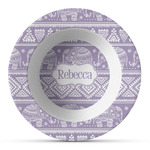 Baby Elephant Plastic Bowl - Microwave Safe - Composite Polymer (Personalized)