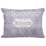 Baby Elephant Decorative Baby Pillowcase - 16"x12" (Personalized)