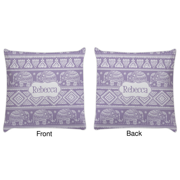 Baby Elephant Decorative Pillow Case - Approval