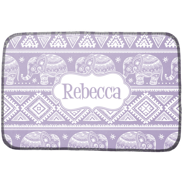 Custom Baby Elephant Dish Drying Mat (Personalized)