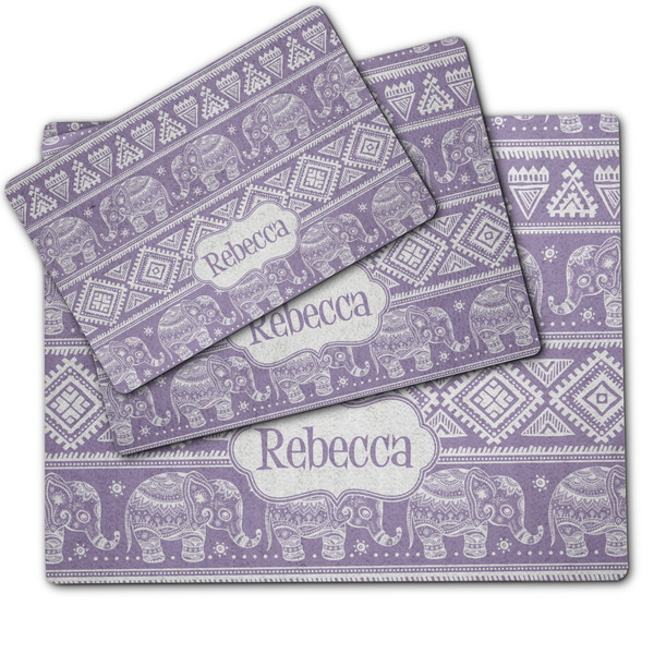 Baby Elephant Dog Food Mat - MAIN (sm, med, lrg)