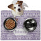 Baby Elephant Dog Food Mat - Medium w/ Name or Text