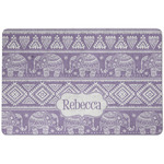 Baby Elephant Dog Food Mat w/ Name or Text