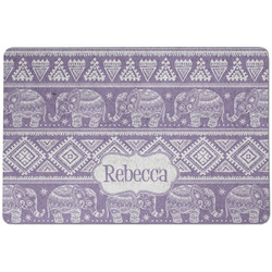 Baby Elephant Dog Food Mat w/ Name or Text