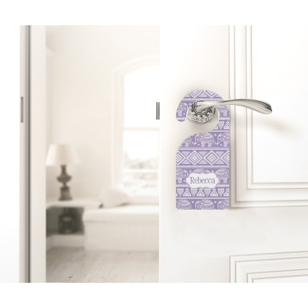 Baby Elephant Door Hanger - LIFESTYLE