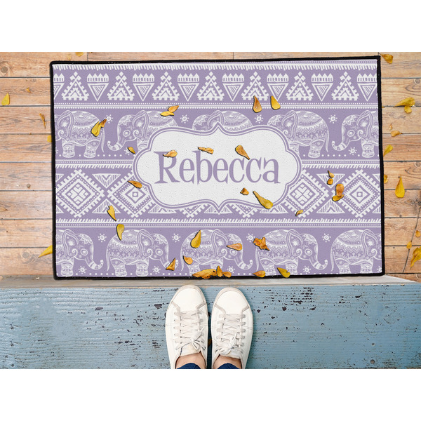 Baby Elephant Door Mat - LIFESTYLE (Med)