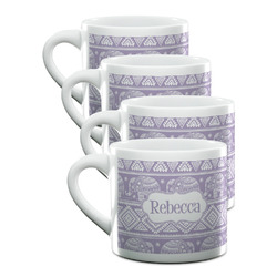 Baby Elephant Double Shot Espresso Cups - Set of 4 (Personalized)