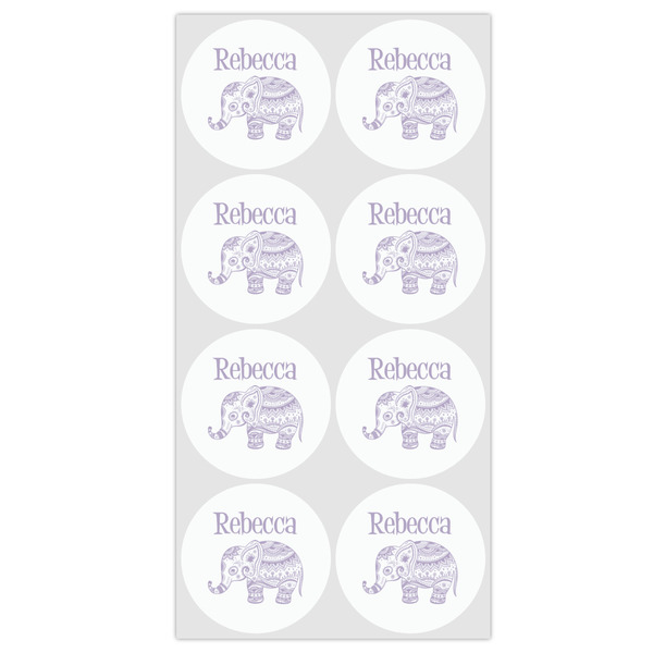 Baby Elephant Drink Topper - Medium - Set of 12