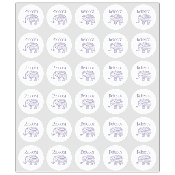 Baby Elephant Drink Topper - XSmall - Set of 30