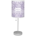 Baby Elephant 7" Drum Lamp with Shade Linen (Personalized)