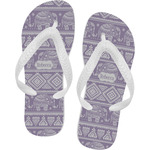 Baby Elephant Flip Flops - Large (Personalized)