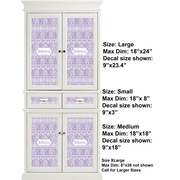 Baby Elephant Full Cabinet (Show Sizes)