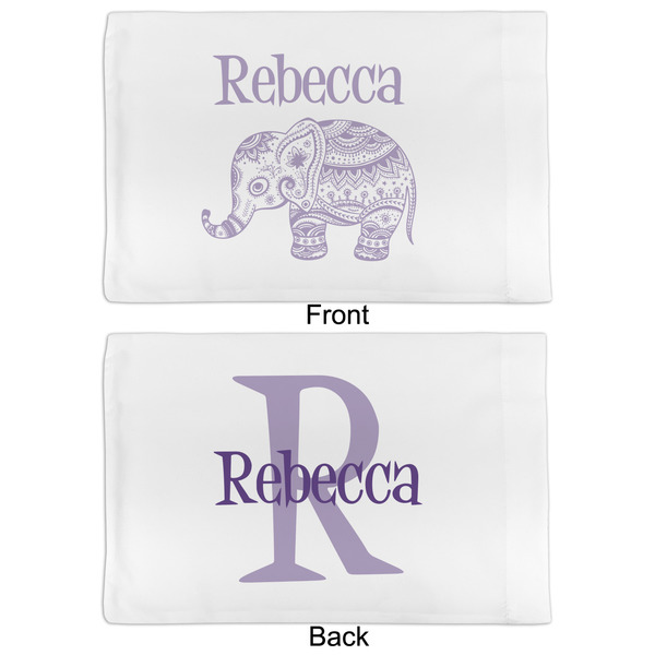 Baby Elephant Full Pillow Case - APPROVAL (partial print)