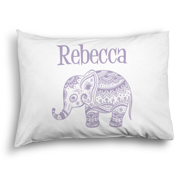 Custom Baby Elephant Pillow Case - Standard - Graphic (Personalized)