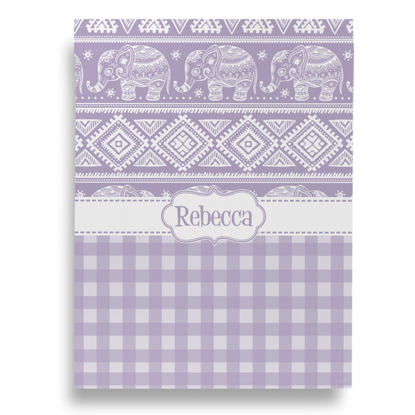 Baby Elephant Garden Flags - Large - Double Sided - BACK