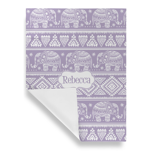 Baby Elephant Garden Flags - Large - Single Sided - FRONT FOLDED