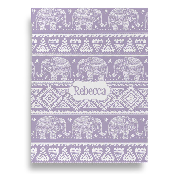 Baby Elephant Garden Flags - Large - Single Sided - FRONT