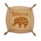 Baby Elephant Genuine Leather Dice Tray (Personalized)