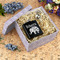 Baby Elephant Gift Boxes with Lid - Canvas Wrapped - X-Large - In Context