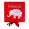 Baby Elephant Gift Boxes with Magnetic Lid - Red - Approval