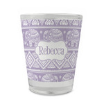 Baby Elephant Glass Shot Glass - 1.5 oz - Set of 4 (Personalized)