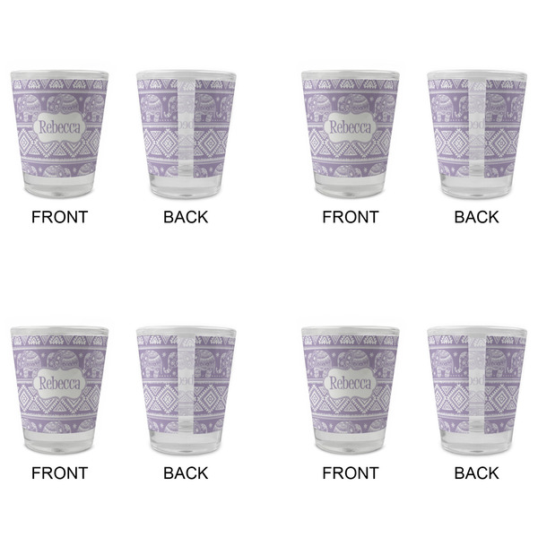 Baby Elephant Glass Shot Glass - Standard - Set of 4 - APPROVAL